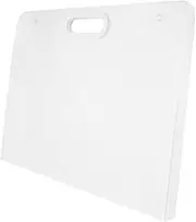 Homoyoyo 1Pc Transparent Document Storage Bag Lightweight File Holder for Pictorial Drawings for Students Office Use Durable Large Capacity Art Portfolio Folder