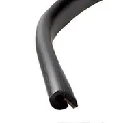 300/500CM U Shape Moulding Car Door Scratch Rubber Edge Protector Strip Guard Trim black 3M