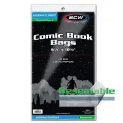 Modern/Current Re-Sealable Comic Book Bags - 6 7/8" X 10 1/2" (100 Count)