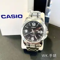 在飛比找蝦皮購物優惠-WK.手錶✨CASIO 紳士時尚基本款男錶 不鏽鋼錶帶 防水