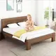 優樂悅~實木床現代簡約1.2米出租房經濟型雙人床主臥1.5米單人工廠直銷床