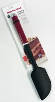 KitchenAid Spatula Scraper Mixer Red & Black to 500º Dishwasher Safe NEW!