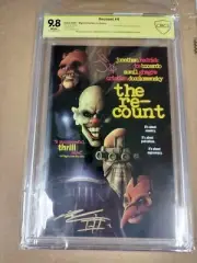 The RECOUNT #4 Signed Hedrick & Silverbax Variant CBCS 9.8 Scout Comics