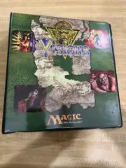 Vintage Magic the Gathering Visions Ultra Pro Binder Extremely Clean