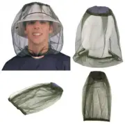 Fishing Anti Mosquito Insect Hat Fishing Hat Bug Mesh Head Net Face Protector Ca
