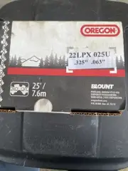 Oregon Bulk Chainsaw Chain 22lpx O25u .325” Gauge .63” Pitch 10ft NOS No Rust