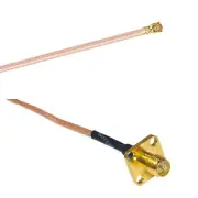 RG178 IPX U.FL to RP-SMA Female Flange Coax RF Cable USA-Ship