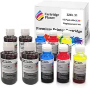10 Pack (4BK,2C,2M,2Y) Compatible Ink for HP 32XL 31 for HP Smart Tank 450 455 551 555 571 655