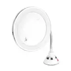 Flexible Gooseneck Makeup with LED Light 10X Magnifying Suction Cup1745