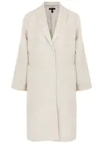 Eileen Fisher Alpaca-blend Coat - Beige - L (UK 18-20 / XL) L (UK 18-20 / XL)