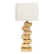 CAFE LIGHTING Hamburg Marble Table Lamp - Natural