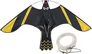Birds Scaring Kite - Farm Protector Flying Kites, Realistic Birds Scaring Hawk, Garden Hawk to Scare Woodpecker Squirrel for Outdoor