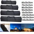 Canvas Canopy Pole Bag Large Capacity Tent Swag Storage Pouch Camping