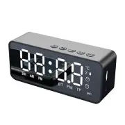 G50 Wireless Bluetooth Speaker with Alarm Clock FM Mini Card Temperature1916