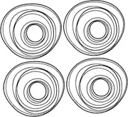 Totority Cassette Recorder Belts Kit 50pcs Replacement Belts for Tape Recorders Cassette Players Compact Portable Easy to Use