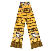 FOCO NHL Licensed Pittsburgh Penguins Printed Logo Scarf