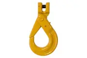 Clevis Self Locking Safety Hook, Suits 13mm Chain WLL 5300kg, Grade 80