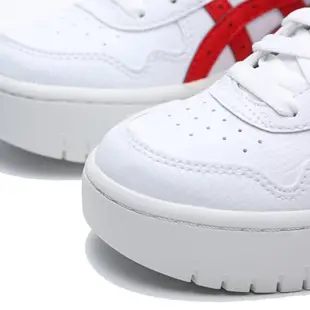 ASICS 休閒鞋 TIGER JAPANS 厚底 白紅 皮革 運動 女(布魯克林) 1202A024101