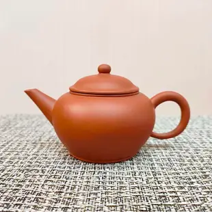 最後兩支～早期紅泥中國宜興一廠仿清宮手工標準壺/品茗茶壺茶具