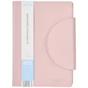 Otto A5 Day to Page Magnetic Close FY25/26 Diary Pink