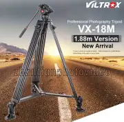 VILTROX VX-18M 1.8m Photography Tripod with Fluid Damping Head for Cameras DSLR
