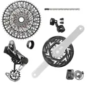 SRAM XX Eagle T-Type Ebike AXS Groupset - 34T Derailleur Shifter 10-52t Cassette