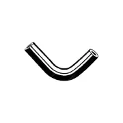Upper Radiator Hose 32 x 320mm for Holden HG HK HT 161ci 186ci 12V 1968-1971