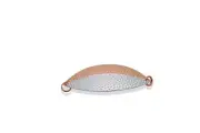 Williams Flasher 2, w/Hook F2SS Fishing Lure - Silver & Copper Nu-wrinkle- F2CHN