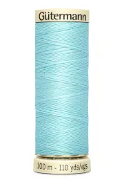 Gutermann Sew-all Thread 100m #53 LIGHT AQUA BLUE, 100% Polyester