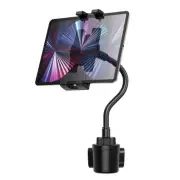 Gooseneck Car Cup Holder Tablet Mount, Truck Tablet Holder Cupholder Mount [F...