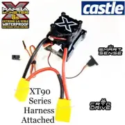 RCP RTR Castle Mamba Monster X 8S ESC with XT90 Series Harness Attached