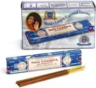 Satya Sai Baba Nag Champa Hand Rolled Agarbatti Incense Sticks Box 180 gms