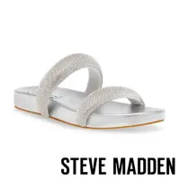 在飛比找momo購物網優惠-【STEVE MADDEN】TRACER-R 水鑽雙帶平底拖