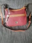 Dooney And Bourke Presley Pebble Grain Color Wine