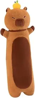 Perfeclan Capybara Stuffed Animal Capybara Plush Toy Kids Room Decor Cute Soft Plush Capybara Doll Long Capybara Plush Pillow for Teens - 53cm