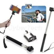 Extendable Handheld Pole Holder Monopod For iPhone 4 5 5S 5C Galaxy S4 S5 Note 3