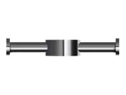 Milli PURE VERTICAL HEATED TOWEL RAIL ROBE HOOK Chrome