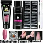 Poly UV Gel Nail Builder Extension Kit, DIYTube Nail Art File Color Tube