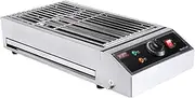 Electric Table Top Griddle, Portable BBQ Barbecue Grill,Camping Tool Grill,with Water Filled Drip Tray & Temperature Control,Commercial Indoor Cooking Grill for Household Kitchen BBQ Supplies