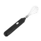 Portable Cordless USB Rechargeable Electric Egg Beater with 3 Speeds