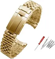 [DITVA] Watch Band For Rolex For DAYTONA For SUBMARINER For SUP For GMT For DATEJUST Solid Stainless Steel Strap Watch Accessories