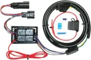 Khrome Werks Plug & Play Convertor for 4-Wire Harness #720761 Harley Davidson