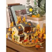 Loz LOZ Ancient Building - Sun Autumn Building Bricks Set 40 x 28 x 9.5cm