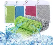 Cooling towel for sports & fitness, microfiber towel/cooling towel as a cooling towel for running, trekking, travel