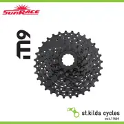 Sunrace Bike Cassette Super Fluid Drive - Steel Sprocket - 9 Speed - 11 - 36T