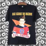 RAGE AGAINST THE MACHINE-EVIL EMPIRE 重金屬搖滾樂團團T 短袖T恤 樂團國外進口