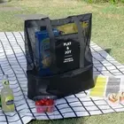 New Portable Insulated Food Bag Picnic Mesh Storage Bags Cooler Tote Waterproof