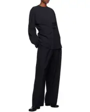 Nika wide-leg trousers 3 Black