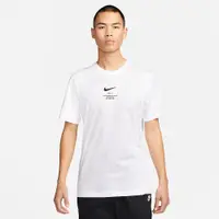 在飛比找PChome24h購物優惠-NIKE 短T NSW SWOOSH OW TEE 白色 標