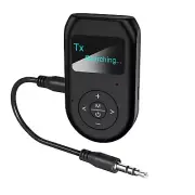 2 in 1 Bluetooth5.0 Audio Receiver Transmitter with LCD Display Wireless Adapter